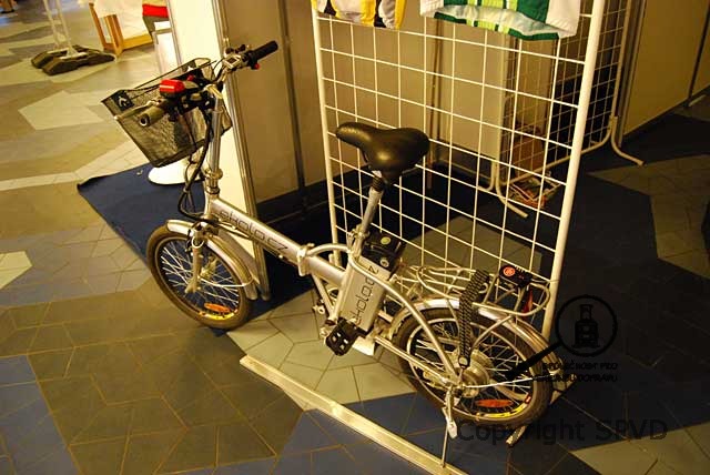 Ekolo na výstavním stánku webu Plzeňsko na kole během veletrhu cestovního ruchu ITEP 2008 v Plzni.