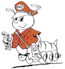 Maskot DP Zwickau.