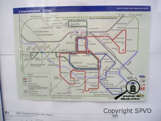 Žitava Schéma MHD Žitava Schema MHD