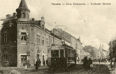 Tramvaj na ulici Krakowskiej.