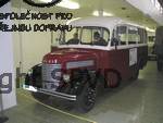 Expozice ´Dědeček automobil´ s autobusem Praga RND z Technického muzea v Brně